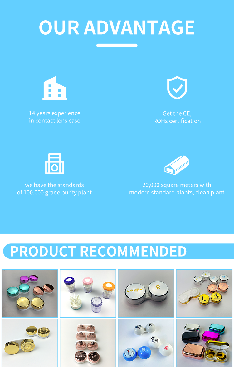 Koncci Chinese Factory New  Case for Contact Lenses  Contact Lenses Case  Eye-opener  Wearing Tool A-2