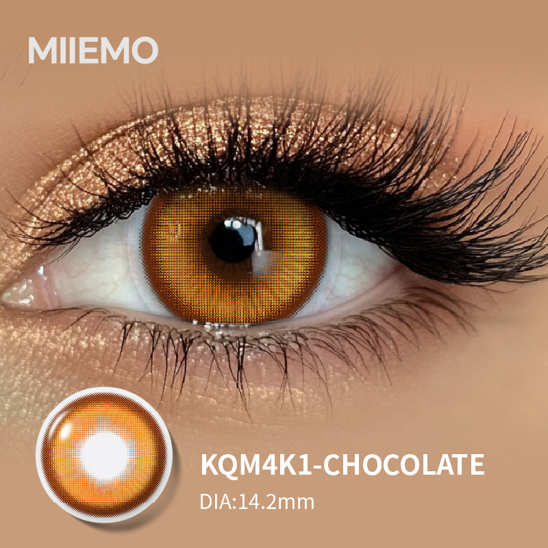 High Quality Comfortable Soft Crazy Cosmetic Three-Tone Colored Contact Lenses Red/Gray/Green 2-Piece Pack 38% Water Content