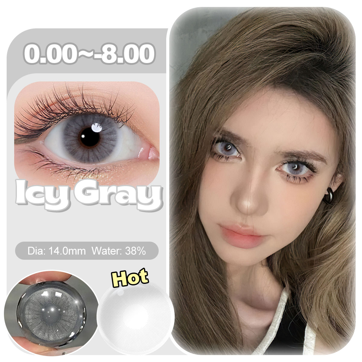 Free Shipping Magister Hidrocor Colored Contact Lenses Soft Eye Lens Natural Color Prescription Contact Lenses Lentes Decontacto