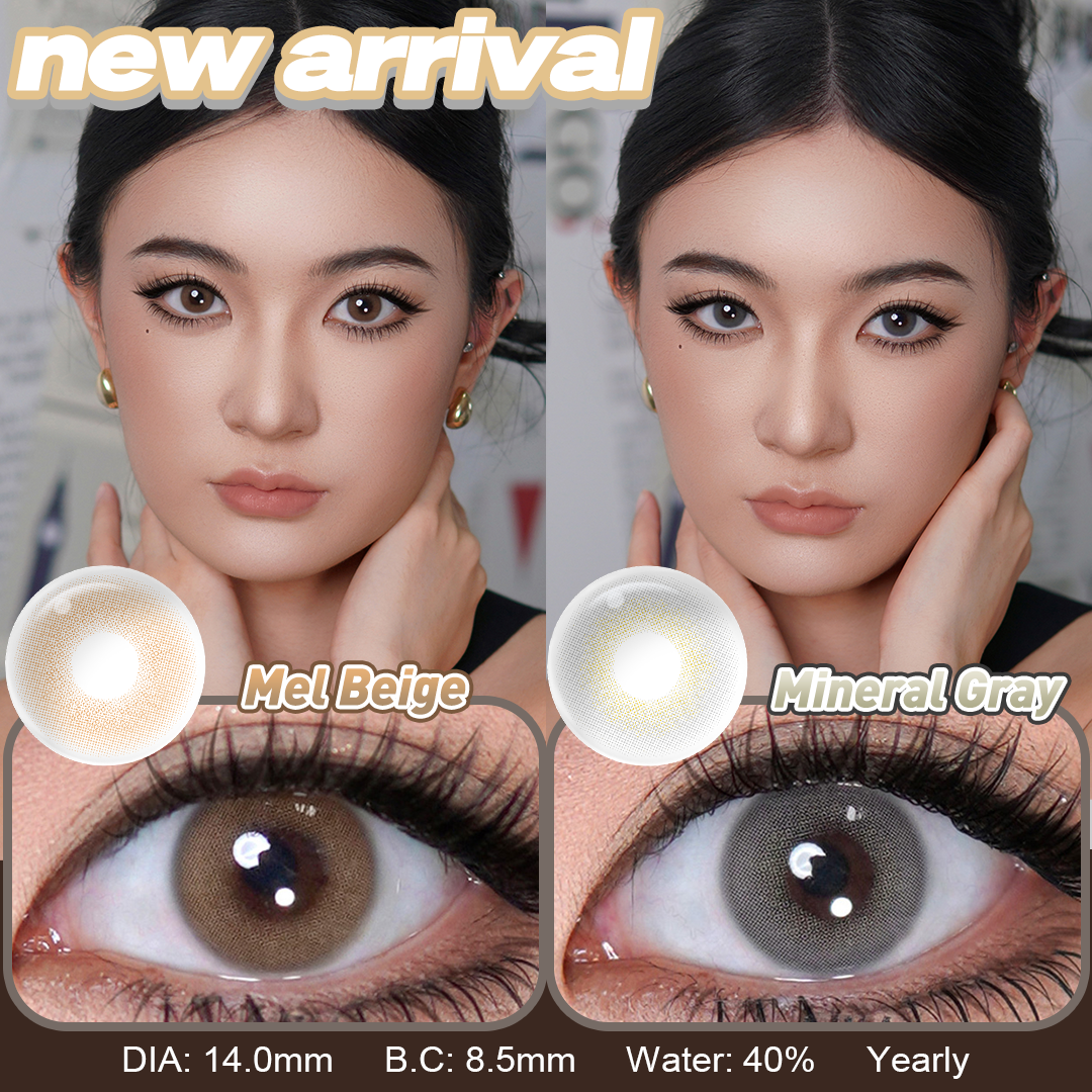Customized Package Natural Colored Contacts Private Logo Korean Colored Contact Lenses Lentes De Contacto Kontaktlinsen