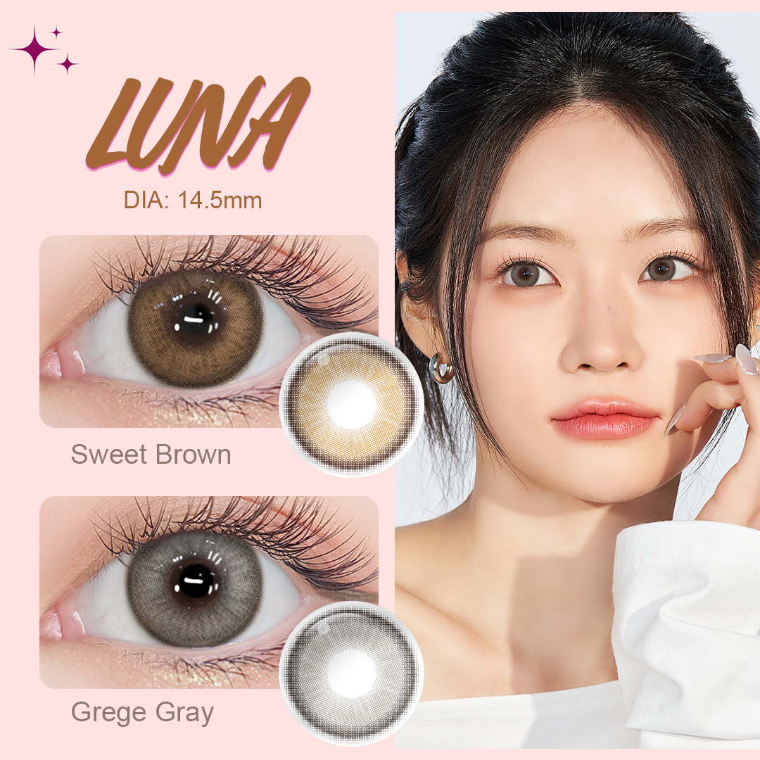 Free Shipping Magister LUNA Contact Lenses Natural Eye Lens 14.5 Colored Contact Lenses Lenses Eye Contact Lentes De Contact