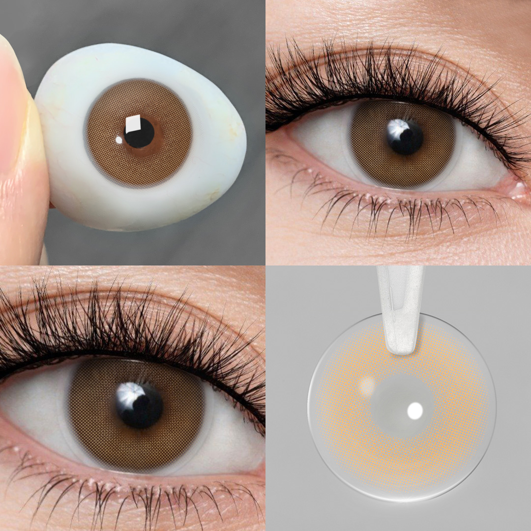 Customized Package Natural Colored Contacts Private Logo Korean Colored Contact Lenses Lentes De Contacto Kontaktlinsen