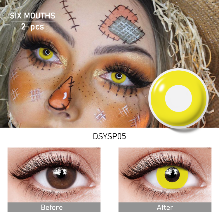 Halloween &amp; Cosplay Colored Contacts: Factory - Manufactured for Optimal Effect