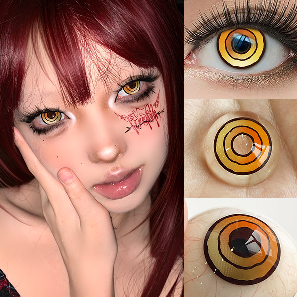 Haipurecon Factory Wholesale Halloween Cosplay Contact Lenses Crazy Design 14.5mm Big Eyes Effect Bulk Order