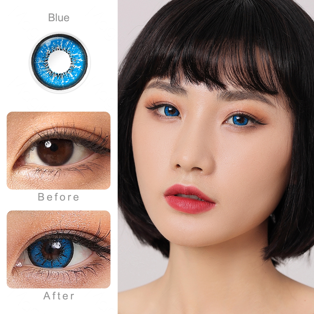 Blue Contact Lens