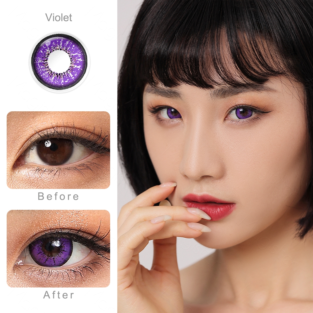 Violet Contact Lens