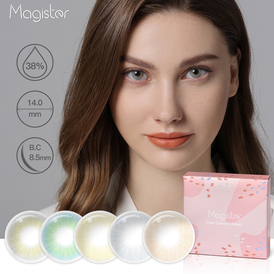 Magister Queen Most Natural Color Contact Lenses Cosmetic Colored Contacts Eye Colored Contact Lens Pupilentes
