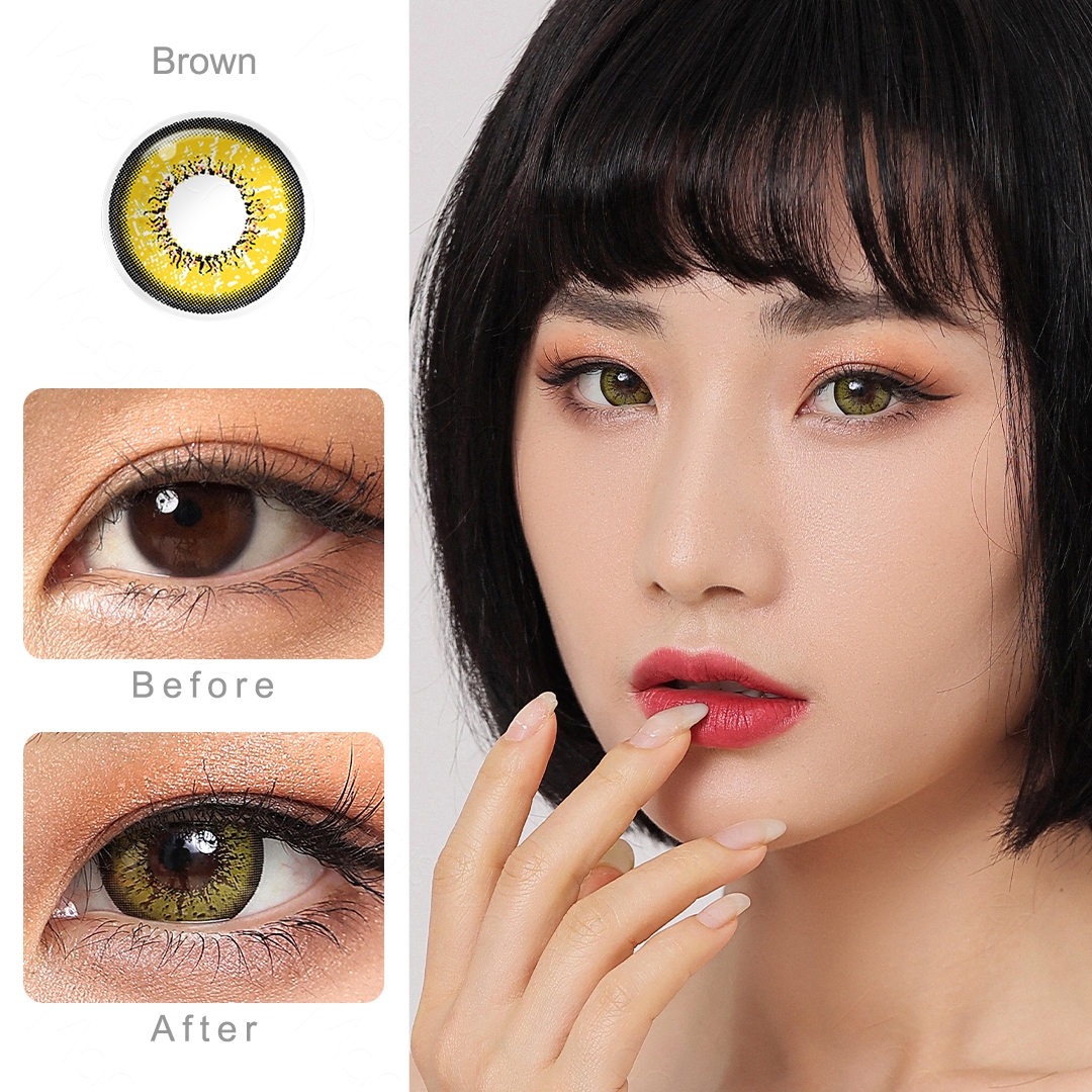 Yellow Contact Lens