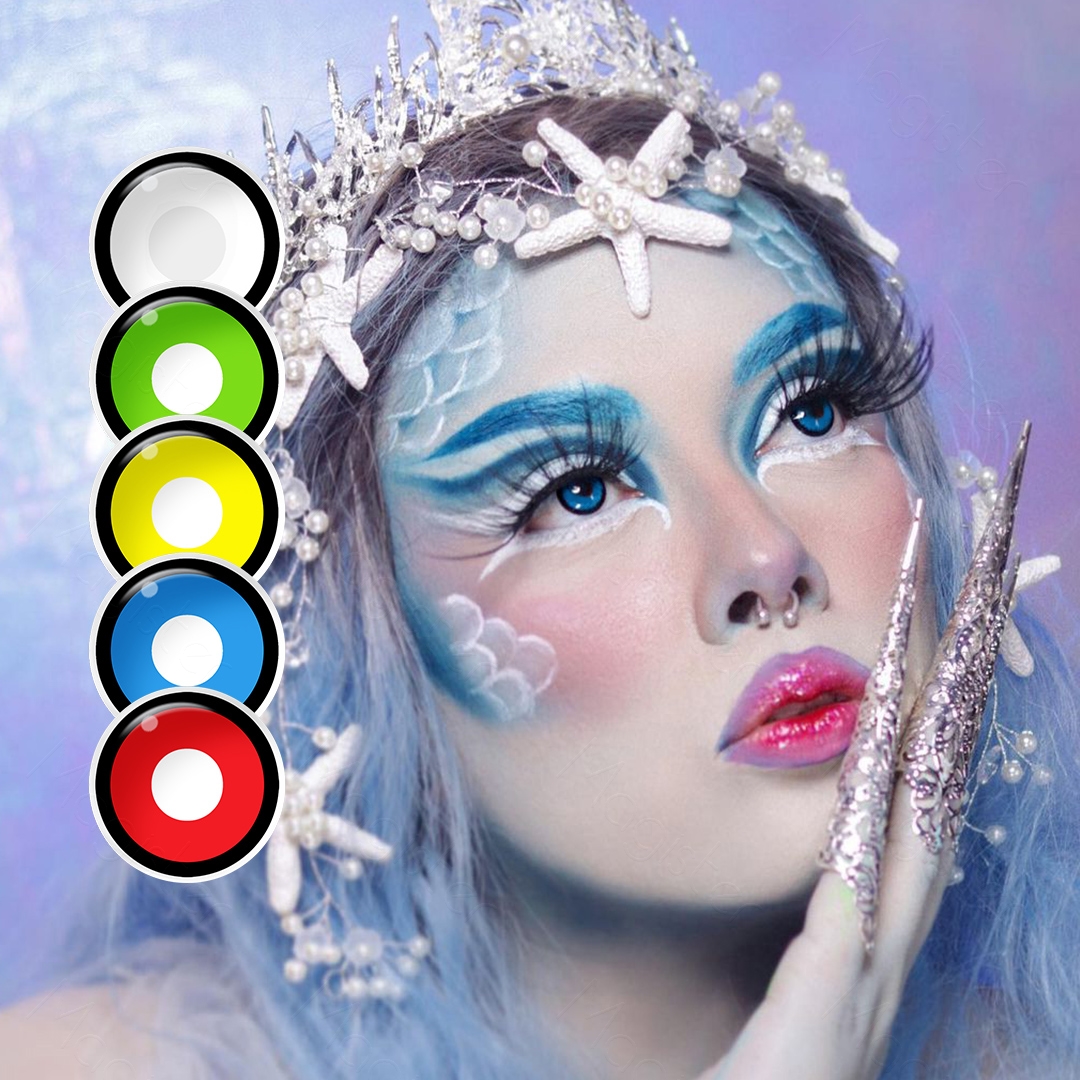 Crazy Cartoon Contact Lenses