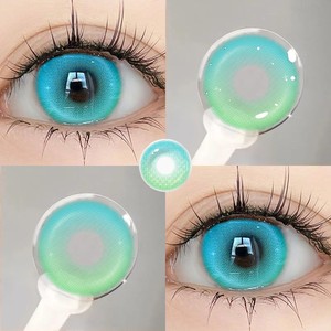 Cosplay Contact Lenses Colored Circle Lens Soft Korean Style Crazy Color Eye Contacts for Anime Party Costume Lentes De Contacto