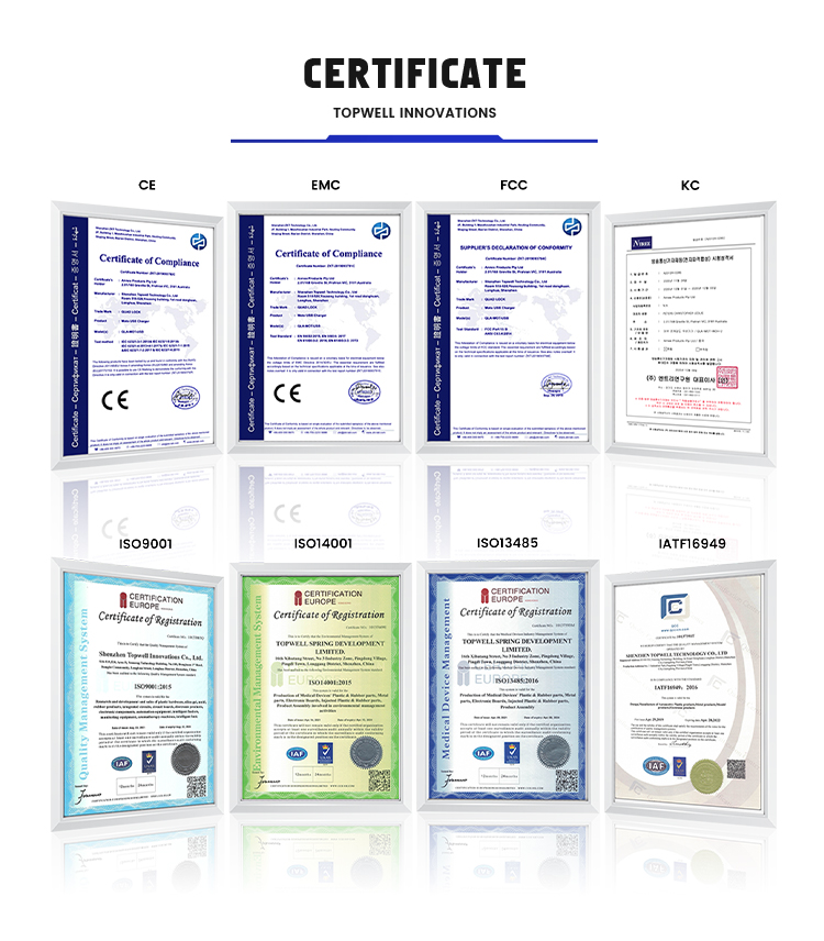Certifications & Exhibition 1