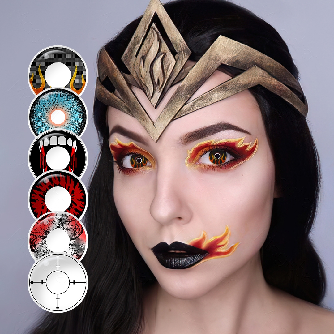 Lentille Sharingan Anime Eye Contacts