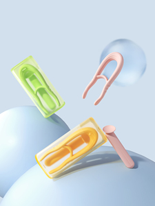 Silicone Solid-color Contact Lenses Removal kit - Contact Lens Suction rod and Tweezer set - contact Lens Replacement Tool