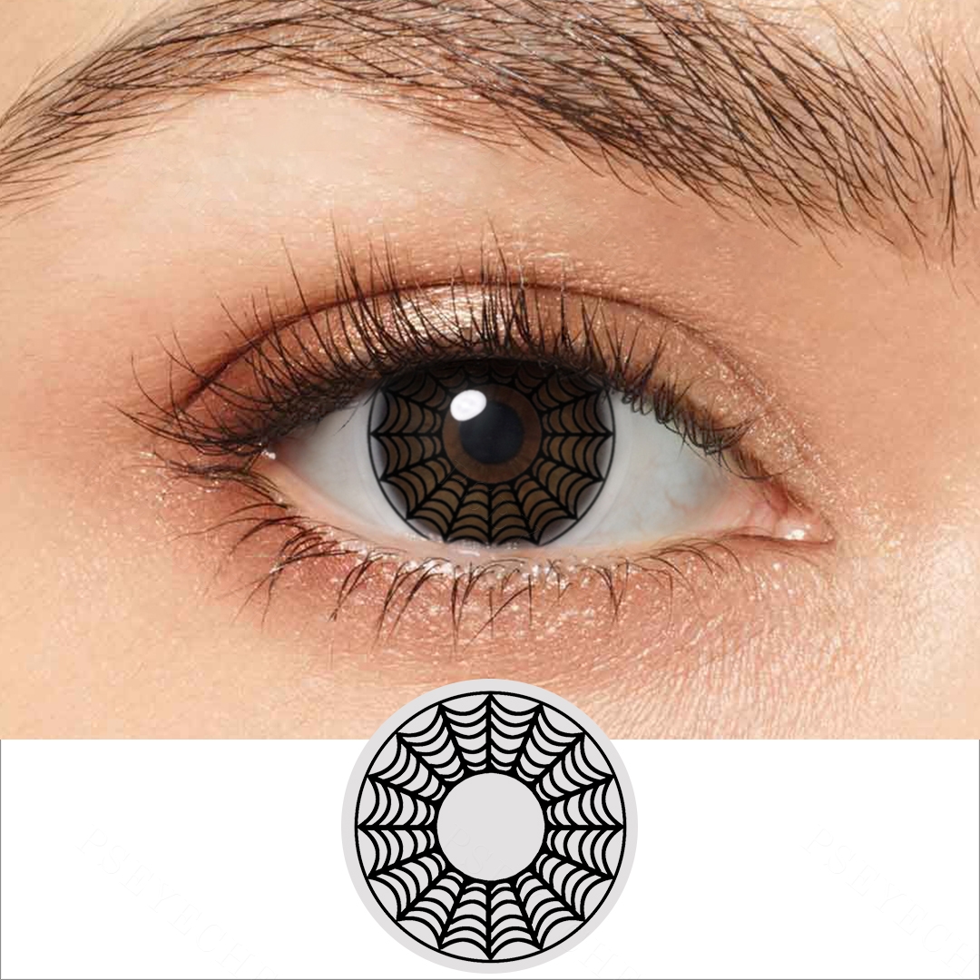 Crazy Color Contact Lens White Colored Contacts Flag Multicolored Cosplay Colored Lenses Kontaktlinsen Flag Contacts