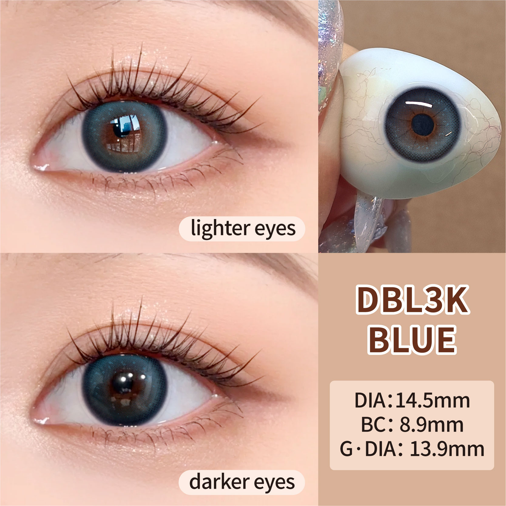 Best Selling Professional Private Label Lentes De Contacto Contacto De Color Len Blue Eye Contact Lenses Soft Eye Contact Lenses