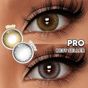 Free Shipping Freshgo Colored Contact Lenses Pro Contact Lenses Cosmetic Contact Lenses Soft Eye Lens Hazel Kontaktlinsen