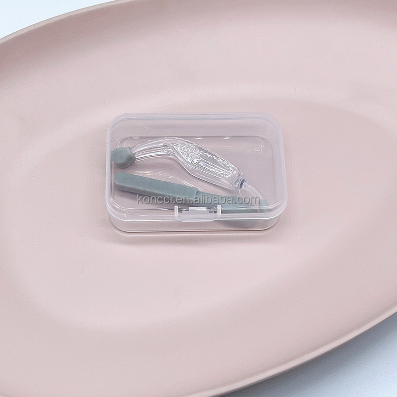 Koncci Chinese Factory Produce Colorful Case for Contact Lenses Transparent Case Contact Lenses Kits A-188