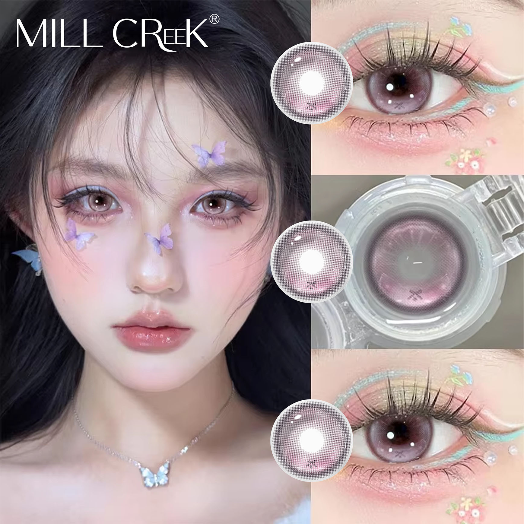 Direct Factory Supply-Yimeixi Soft Enlarging Color Lenses 40% Water Content Various Unique Shades Wholesale MOQ Available
