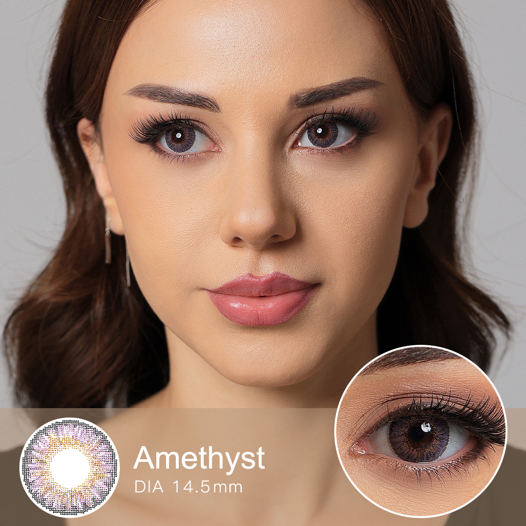 Hot Sales FRESHGO Contact Lens Pure Hazel Lentilles De Contact De Couleur for Dark 3-TONE Eyes Colored Contact Lenses Wholesale