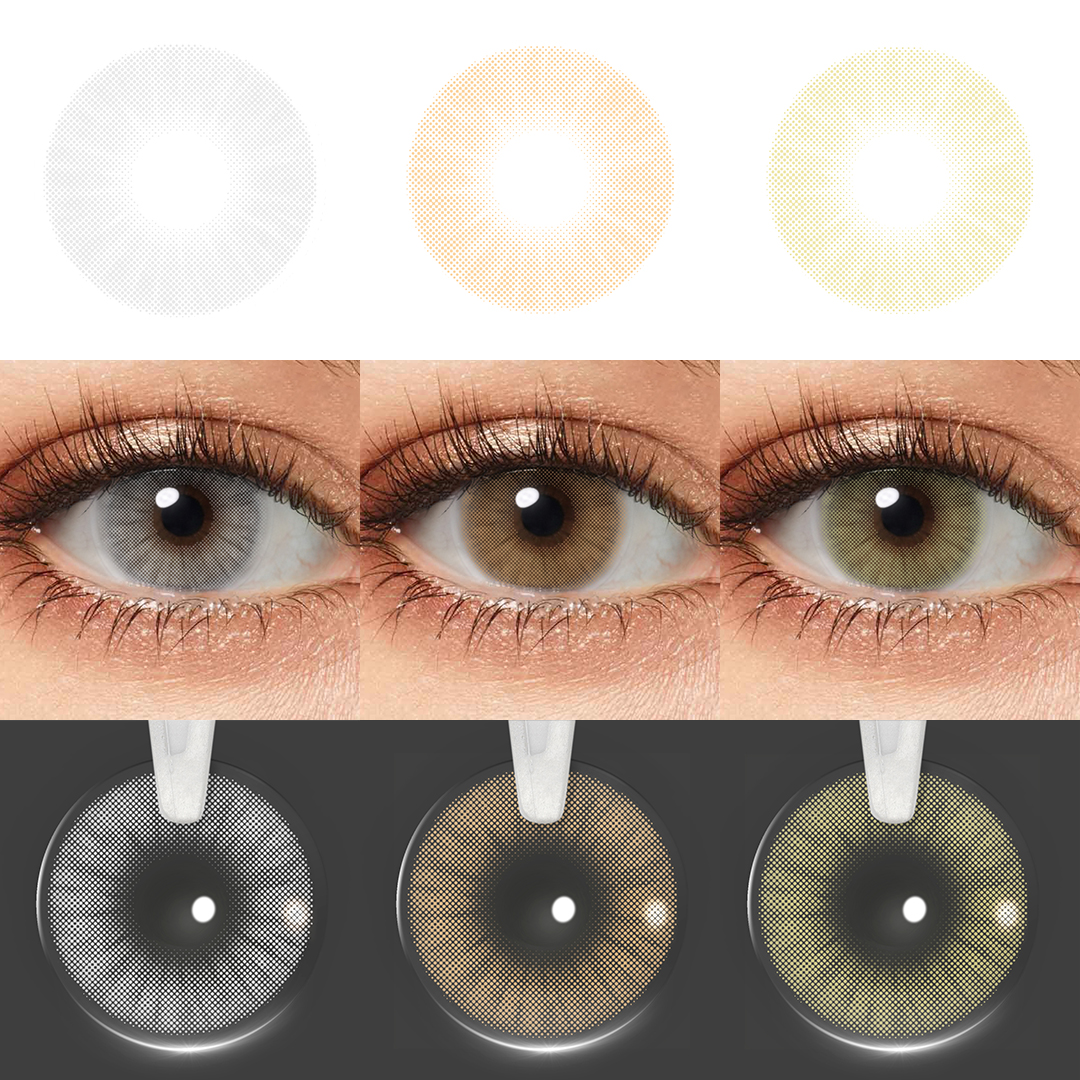 Free Freshgo HIDROCOR Eye Soft Lens Natural Colored Contact Lenses Wholesale Cosmetic Contacts Lentille De Couleur Naturel