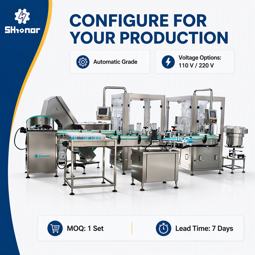 High Efficient Automatic Contact Lens Solution Filling Production Line With Intelligent Control Solutions Filling Machine