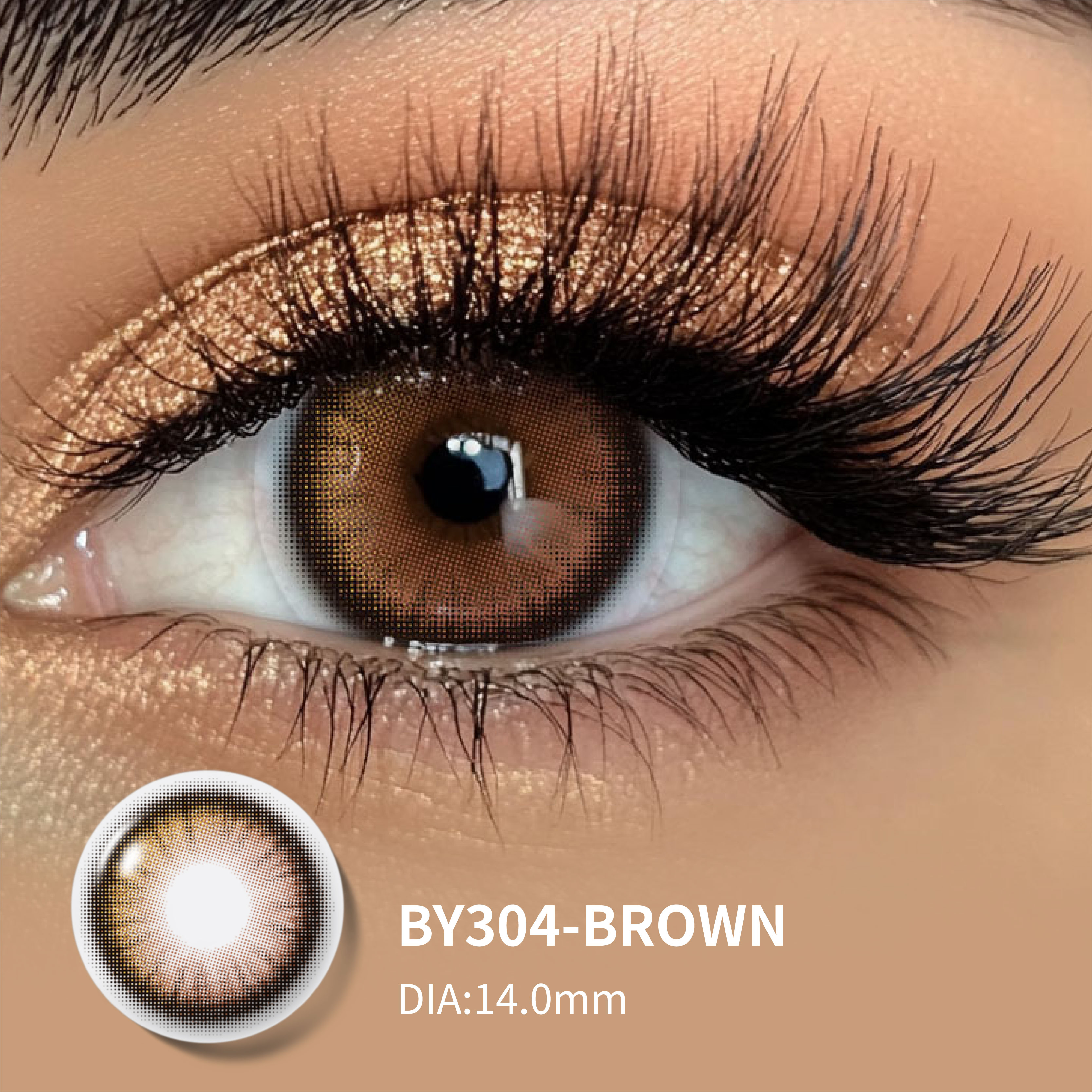For Factory 14.0mm Diameter Colored Pupil Contact Lenses Soft Unique Opaque Color Technology for Eye Transforming Effects