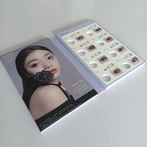Factory Customized Luxury Eye Shadow Contact Lens Box