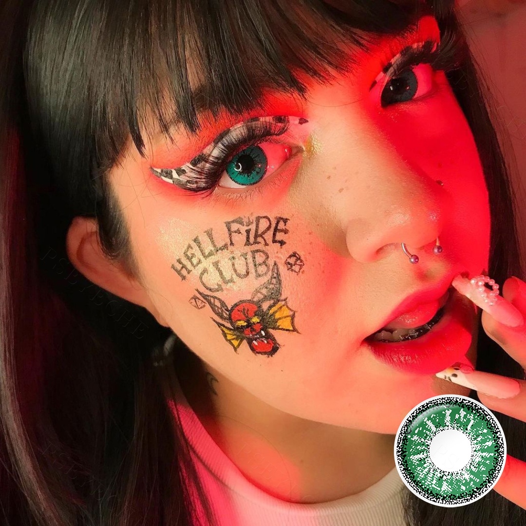 Hot Sales Pseyeche Halloween Contact Lenses Crazy Lens Dolly Eye Cosplay Soft Lens Circle Lenses Lentillas De Colores