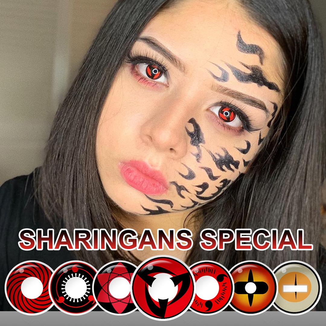 Halloween Lens Crazy Anime Eye Contacts