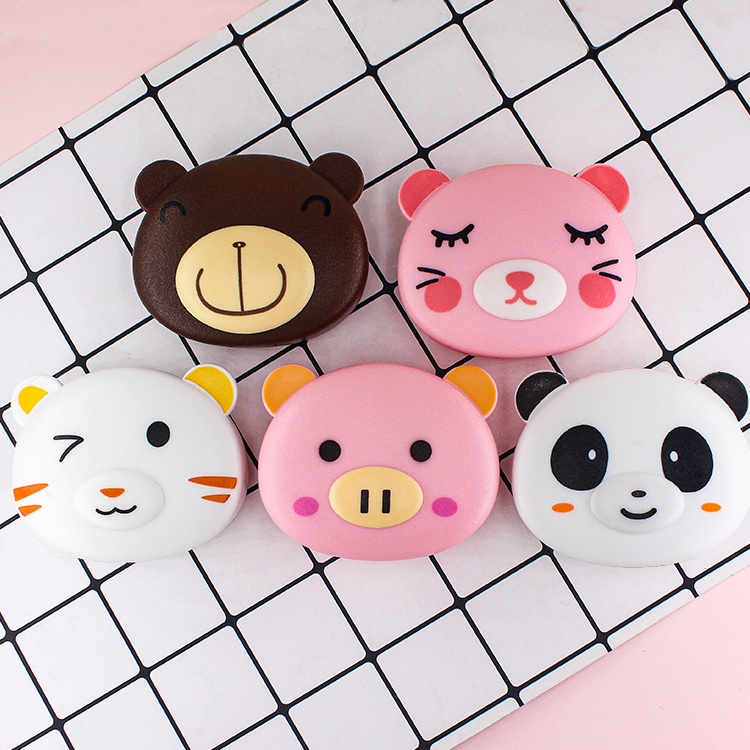 New Chanxin MC-503 Animal Design Fresh Look Contact Lenses Packaging Case with Natural Color Eye Lens Box