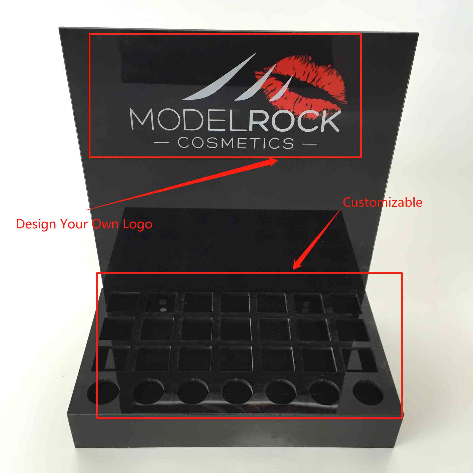 Acrylic Contact Lenses Display Rack Detail 2