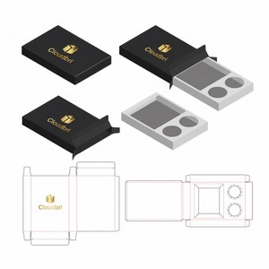 Custom Printed Multi Design Paper Boxes With Logo for Cosmetic Contact Lens and Beauty Product Packaging