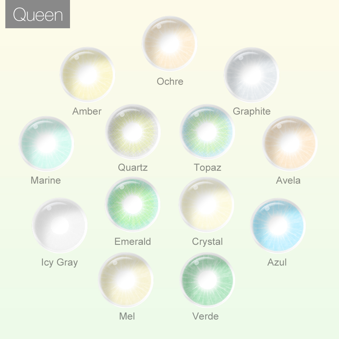 Free Shipping Hidrocor Natural Eye Contact Lenses Magister Queen Prescription Lens Cosmetic 14.00 mm Natural Colored Contacts