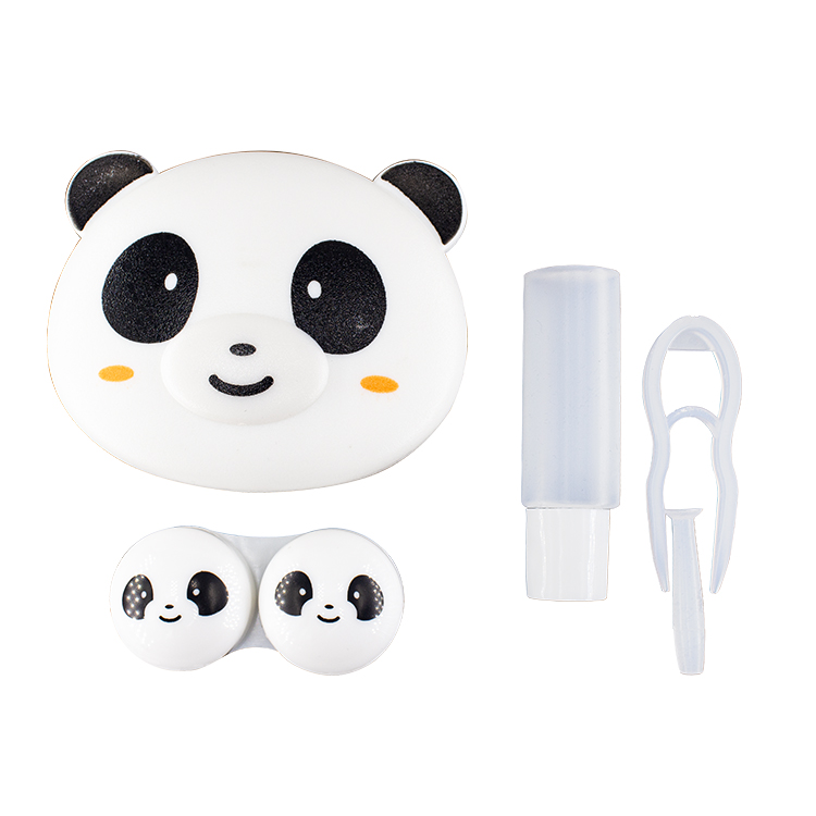 New Chanxin MC-503 Animal Design Fresh Look Contact Lenses Packaging Case with Natural Color Eye Lens Box