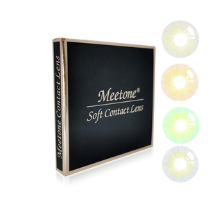 Private Label OEM Available Paper Packaging Wholesale Cosmetic Meetone Color Contact Lens with Box