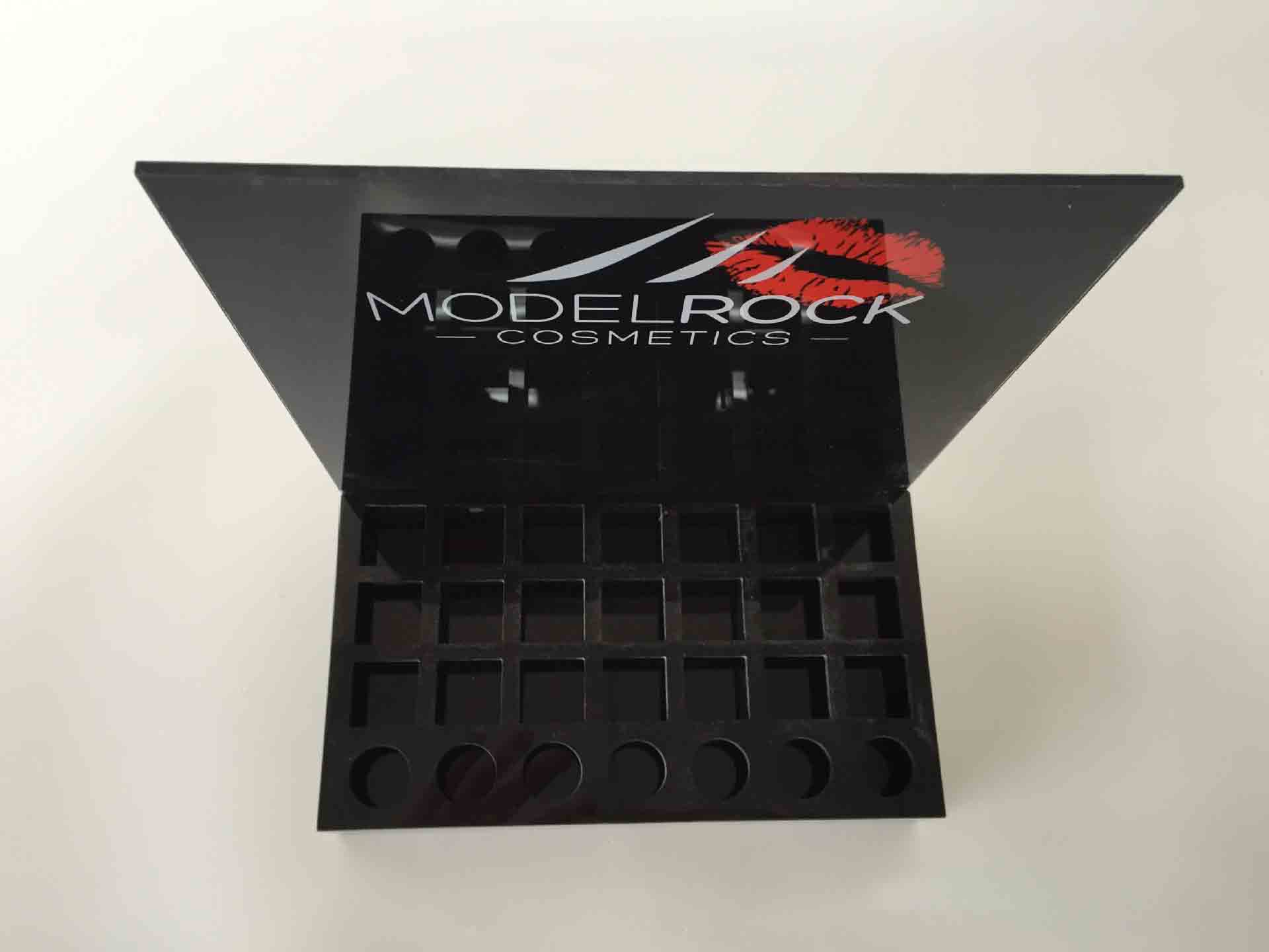 Color Contact Lenses Desktop Display Stand Acrylic Beauty Lens Package Boxes Custom Logo Contact Lens Display Racks