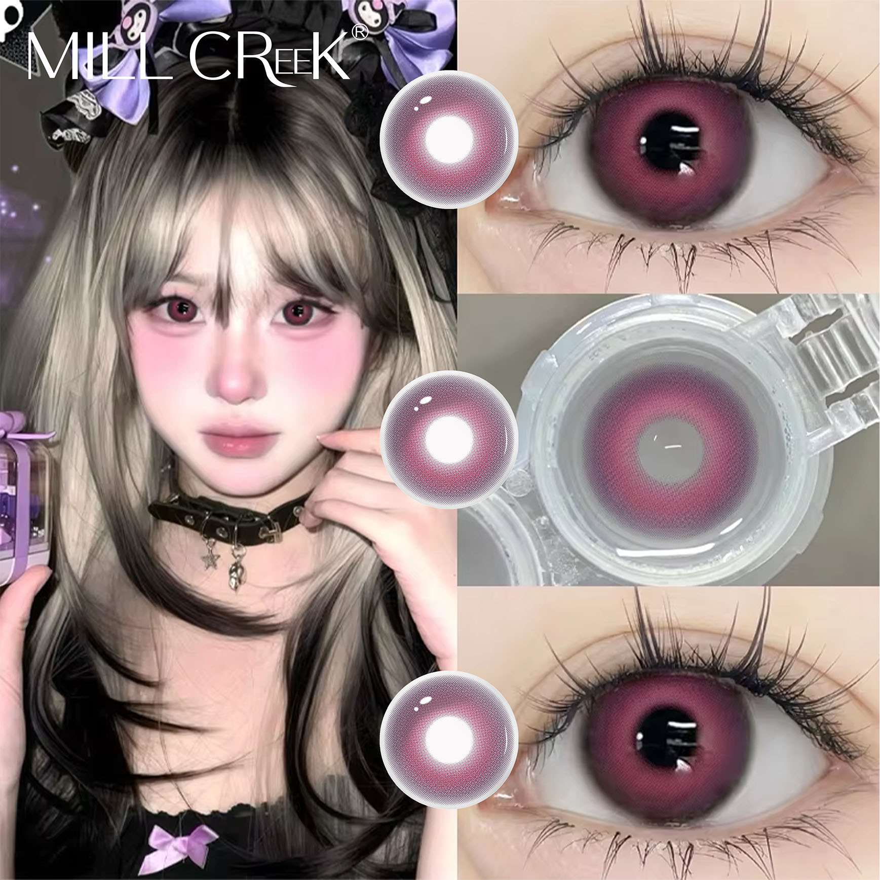 Direct Factory Supply-Yimeixi Soft Enlarging Color Lenses 40% Water Content Various Unique Shades Wholesale MOQ Available