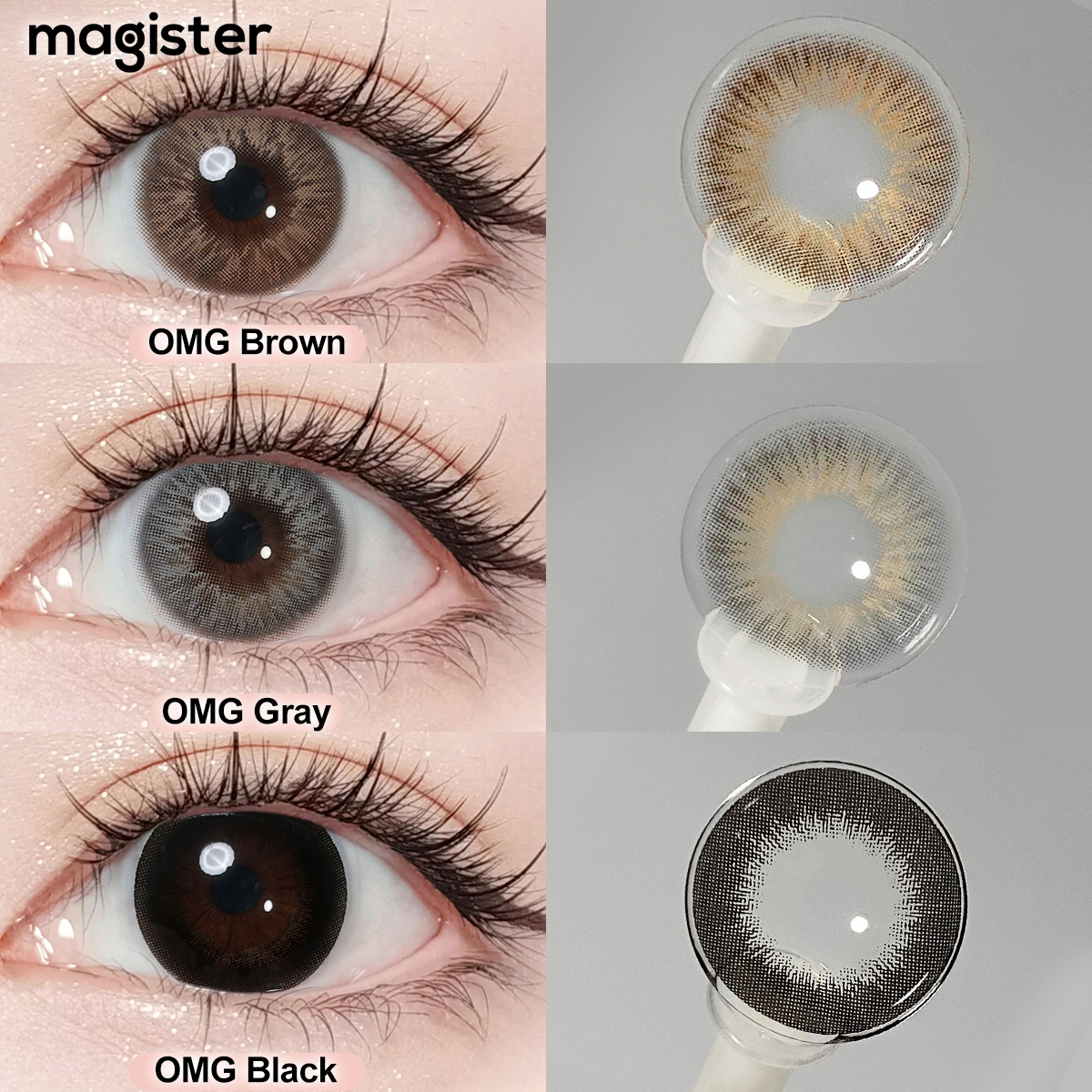 New Arrival Color Lenses Eye Contact Cosmetic Contact Lenses Comfortable Eye Contact Lenses Lentes De Contacto Magister