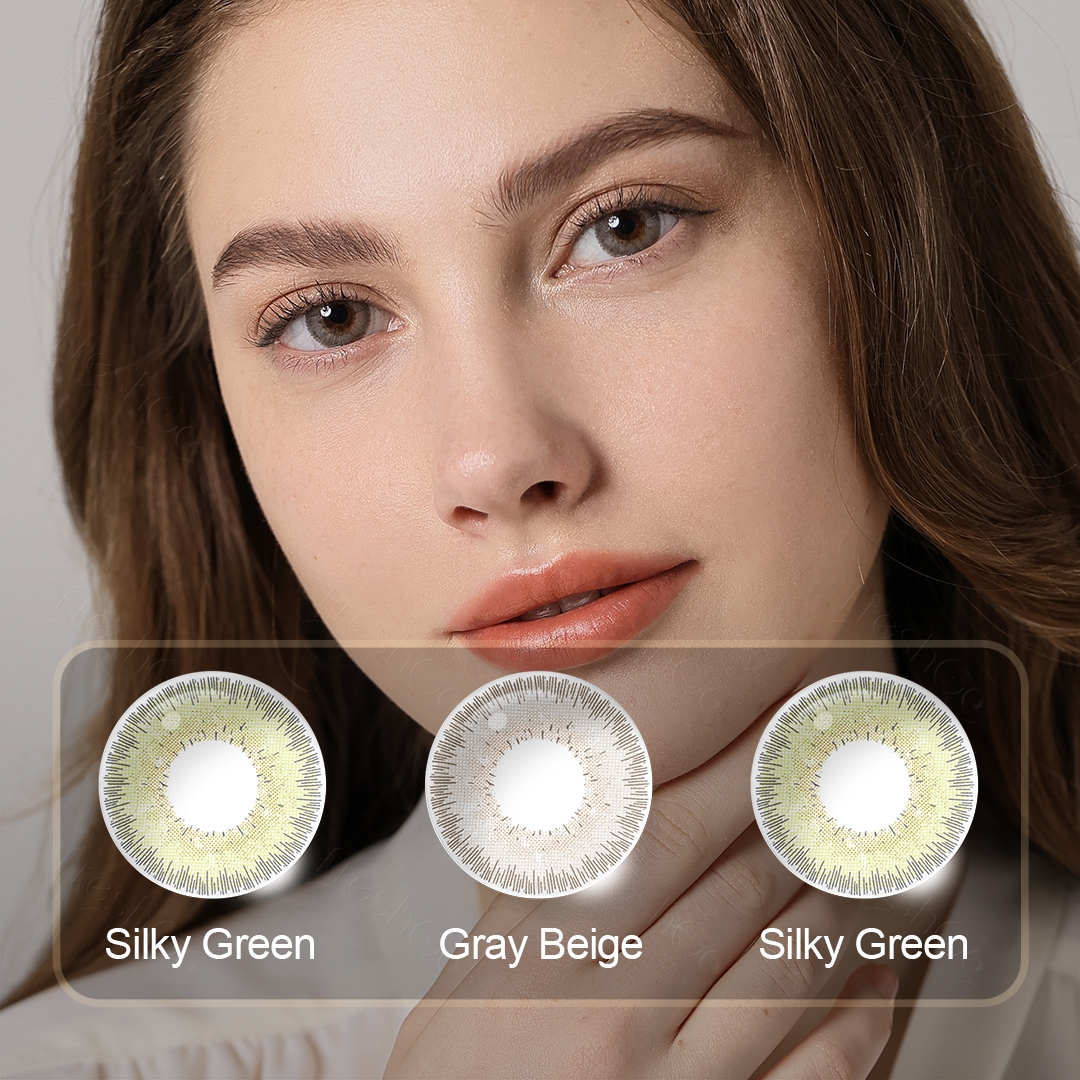 Free Shipping Elite Soft Natural Cosmetic Contacts Dia 14.5mm Colored Contact Lenses Lentes De Contacto for OEM Private Package