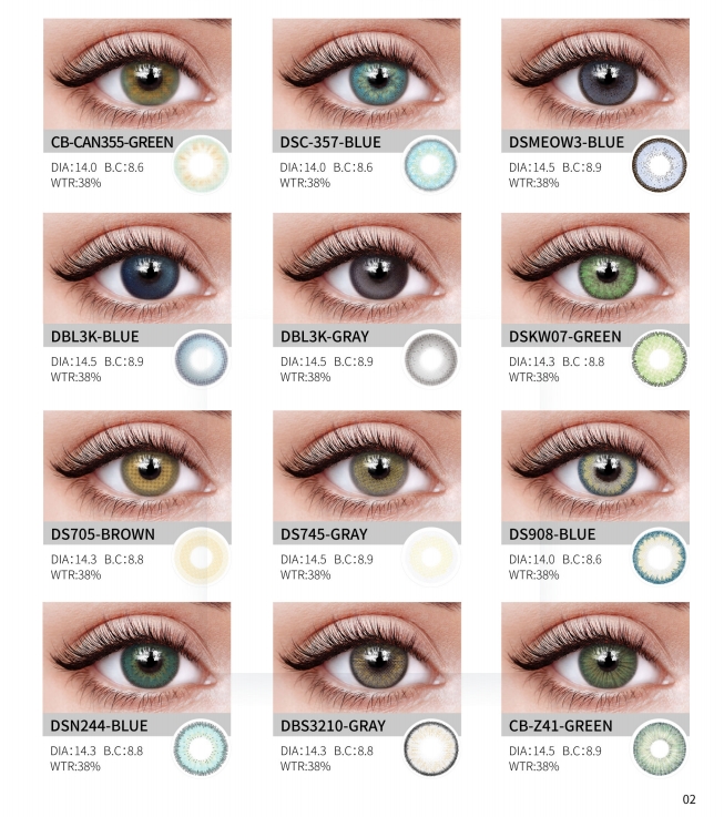Hot Seller PSEYECHE Halloween Contact Lenses Crazy Sharingan Cosplay Soft Colored Contacts for Cosplay and Festivals