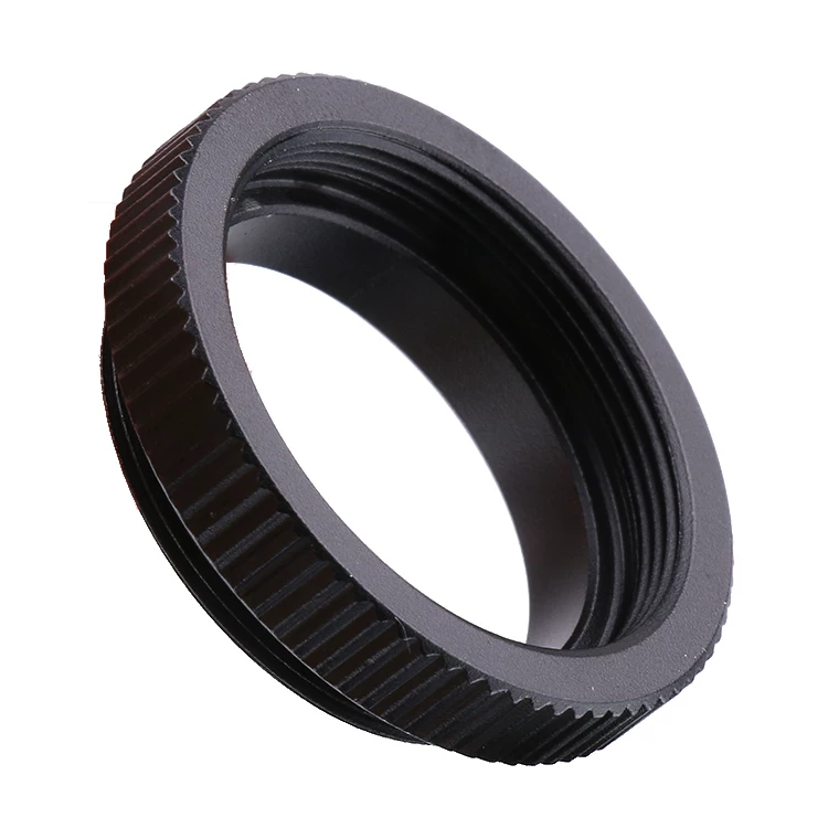 China Manufacturer Aluminum 5.0mm C-Mount CS-Mount Lens Adapter Ring for Industrial Camera FotoHigh Brand Aluminum Alloy CNC