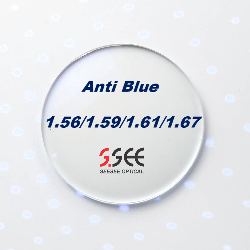 1.56 Invisible Anti Blue Ray Hard Contact Lens hc Hmc Round Top Bifocal Ophthalmic Bluelight Optical Lenses