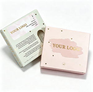 Custom Design Cardboard Soft Contact Lenses Packaging Paper Box for Cosmetic Contact Lens