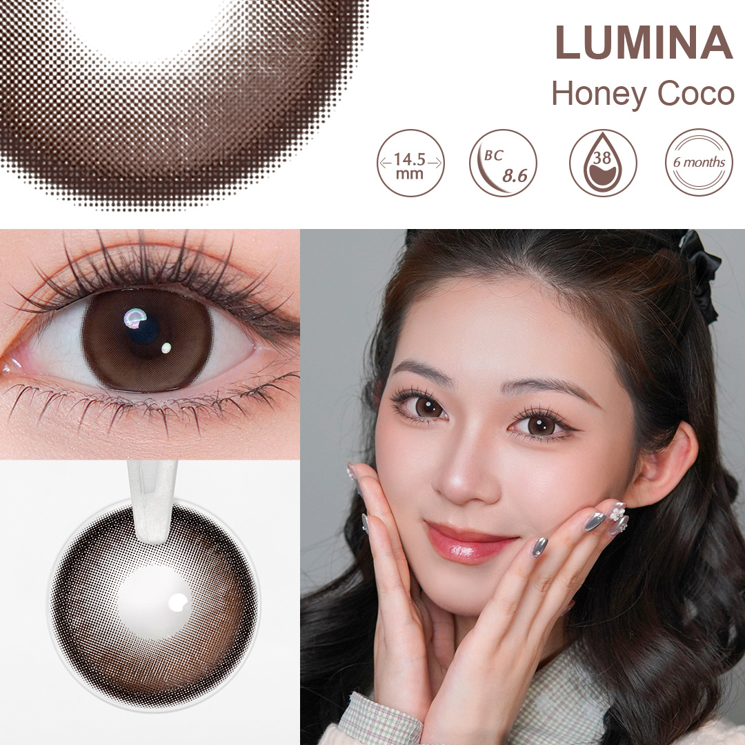 Korea Prescription Colored Contact Lenses Magister Enlarge Doll Eye Color Contact Lenses 14.5mm Diameter Contact Lenses