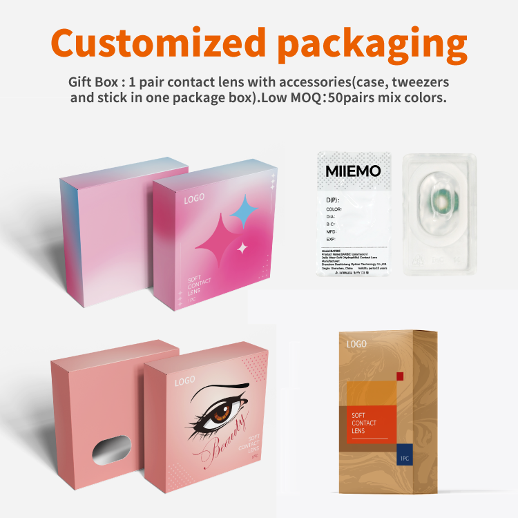 Crazy Cosplay Anime Halloween Party Accessories Colored Contact Lenses