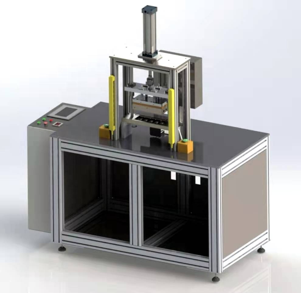 LanJing Semi-automatic PP Sealer for Contact Lenses Blister Pack Filling Machine for PP Cup
