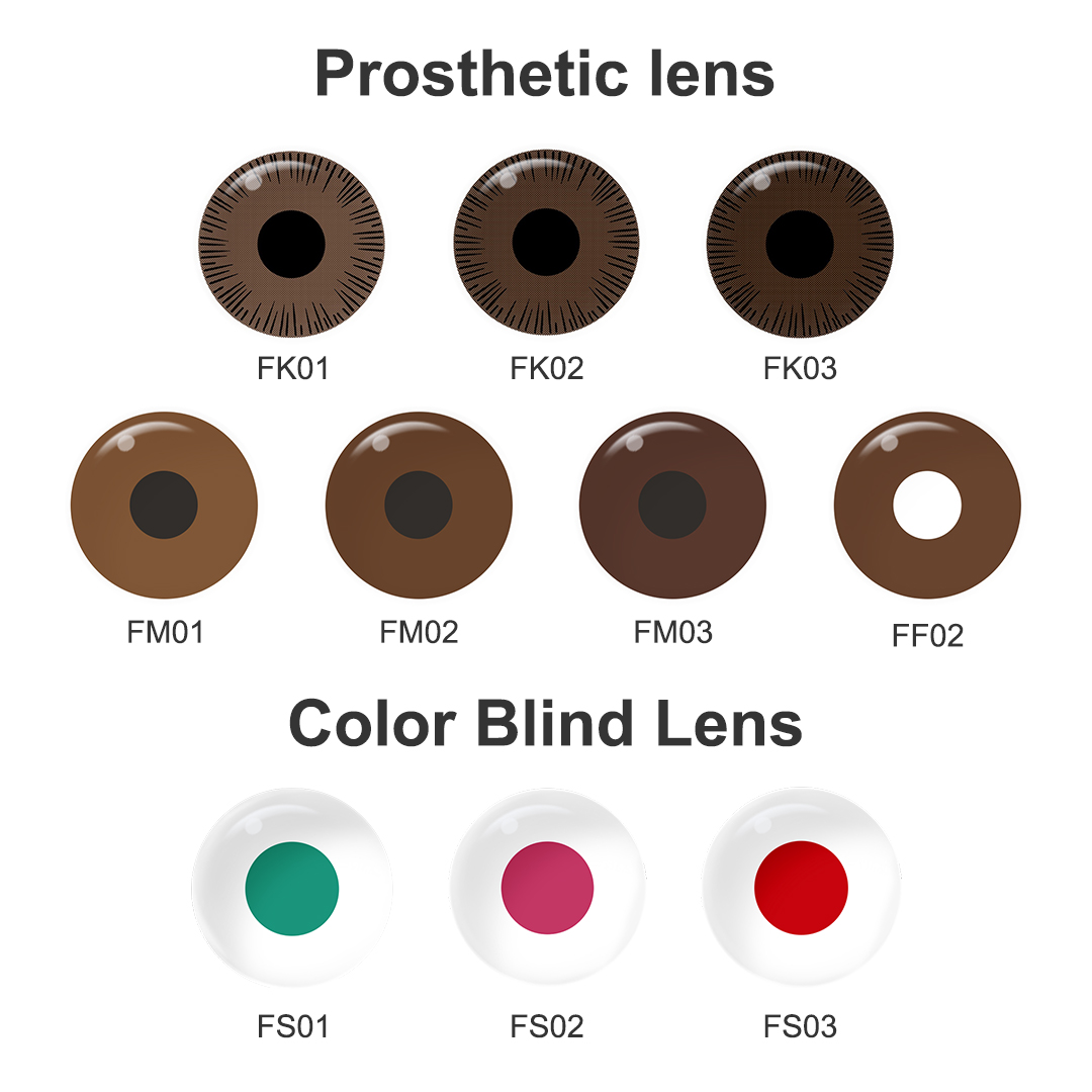 Contact Lens Product Display