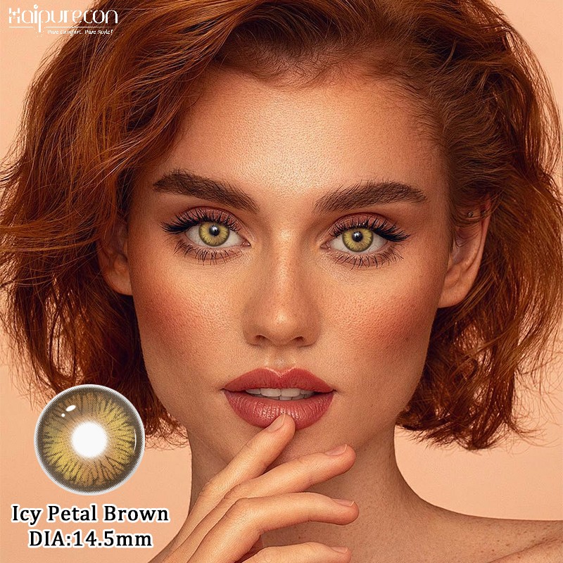 Haipurecon High Quality Soft Contact Lenses Natural Colored Cosmetic Eye Lenses De Contacto Color