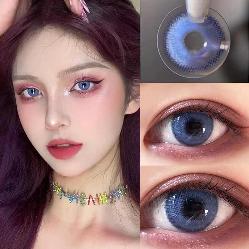 Colored Contact Lenses 14.0mm Soft Hydrogel Prescription Natural Brown Hazel Eye Lenses Wholesale Custom Logo for Daily Wear