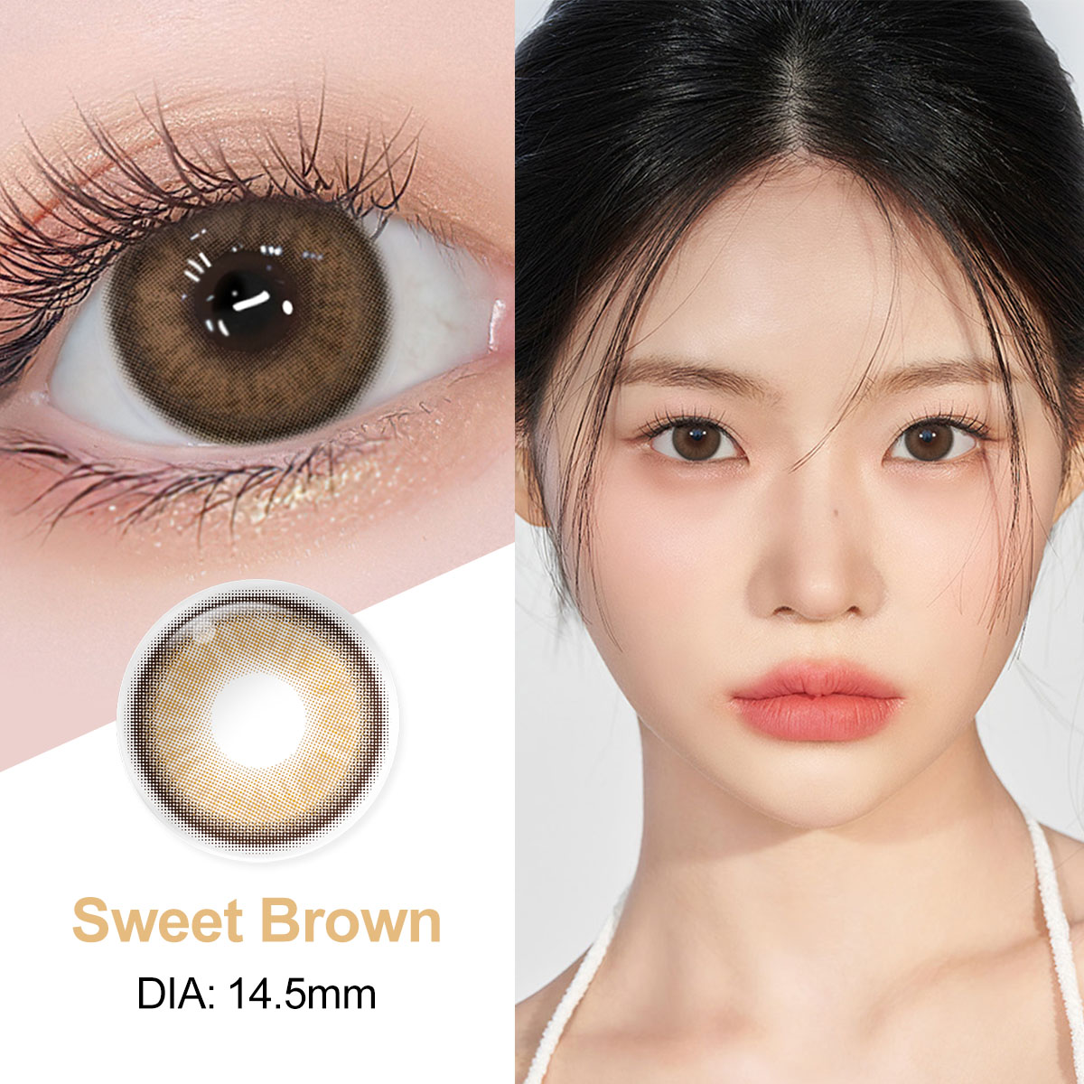 Free Shipping Magister LUNA Contact Lenses Natural Eye Lens 14.5 Colored Contact Lenses Lenses Eye Contact Lentes De Contact